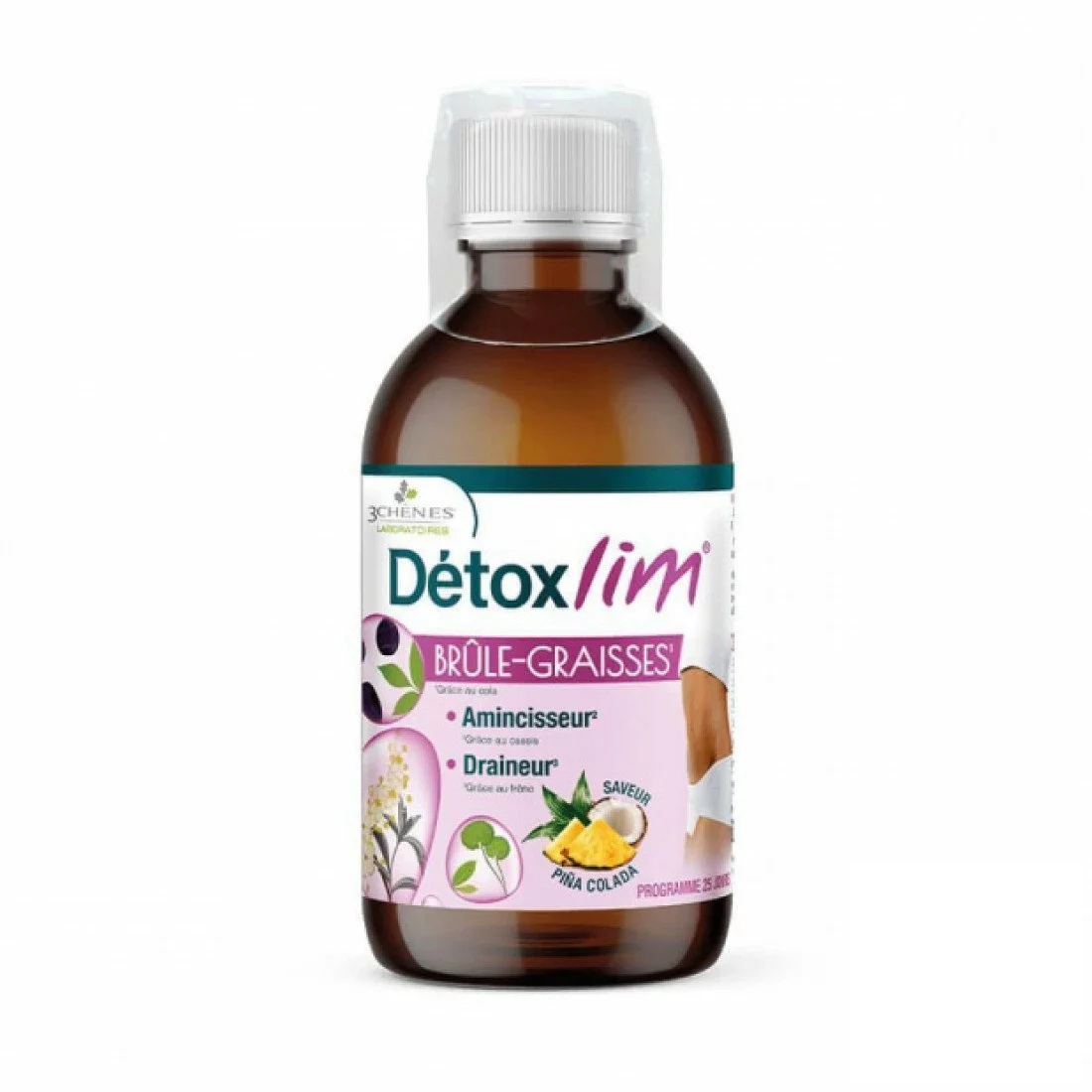 3 CHENES DETOXLIM BRULE GRAISSES 500ML