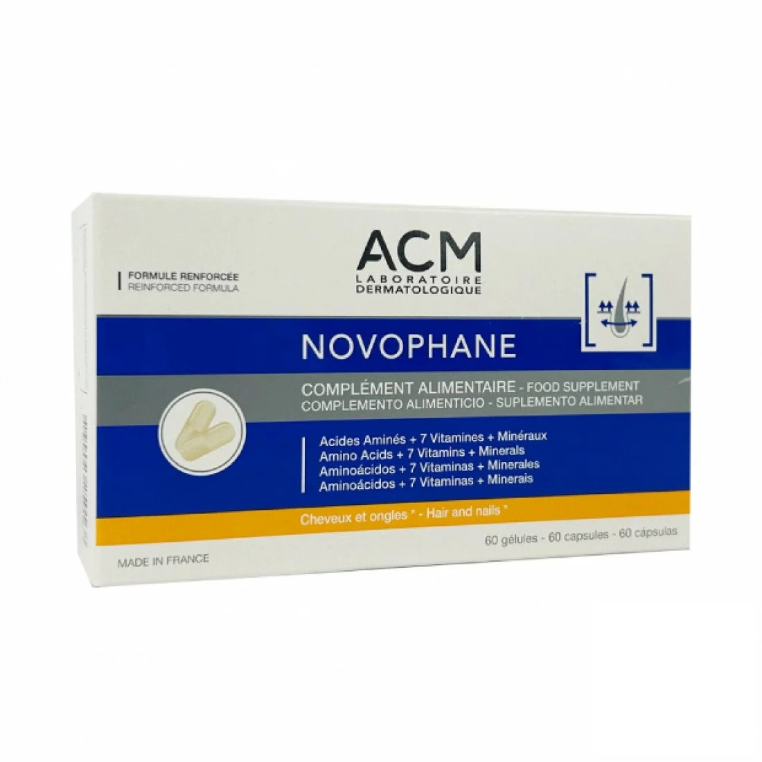 ACM NOVOPHANE Complement Alimentaire 60 Gelules