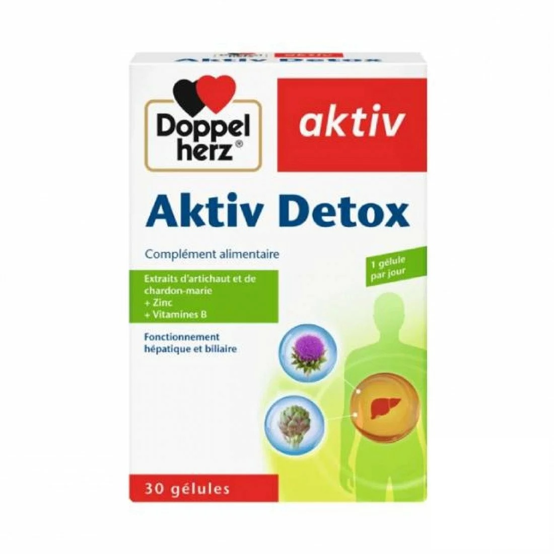 AKTIV DETOX 30 GELULES