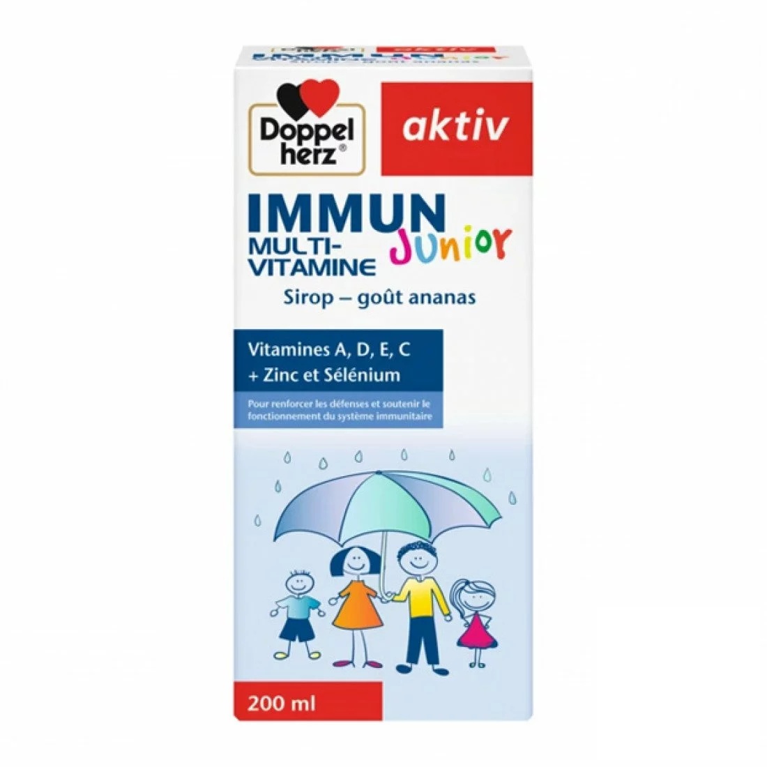 AKTIV IMMUN JUNIOR MULTI VITAMINE Sirop 200ML