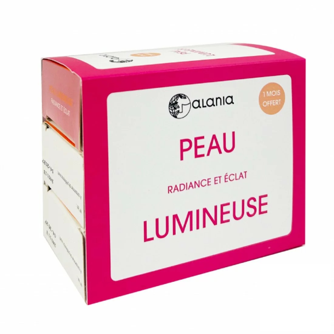 ALANIA PACK 2X PEAU LUMINEUSE 30 GELULES + 1MOIS OFFERT