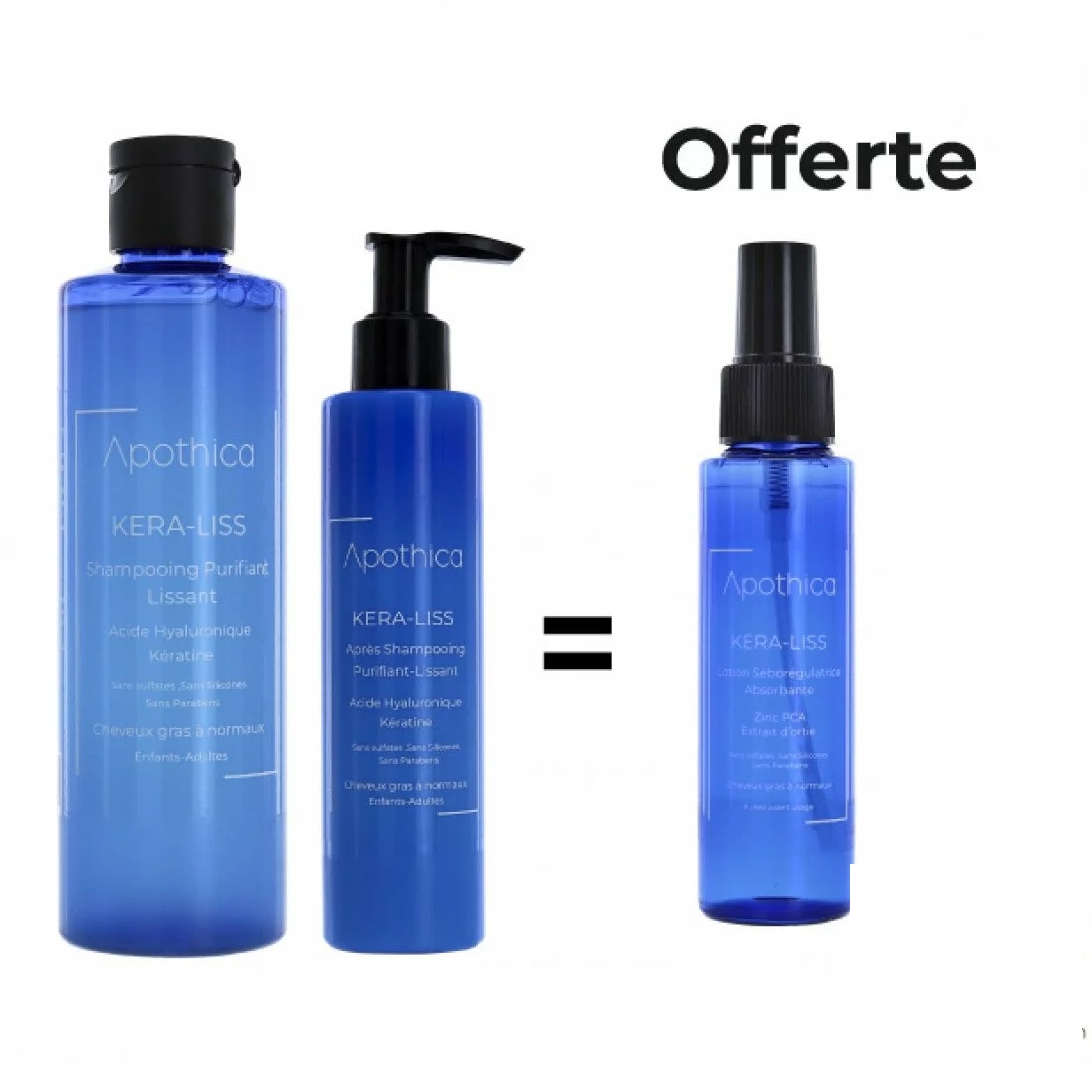 APOTHICA PACK SOINS CAPILLAIRES PURIFIANTS