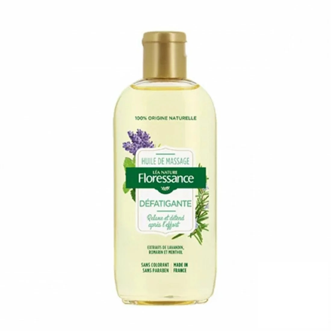 FLORESSANCE HUILE DE MASSAGE DEFATIGANTE