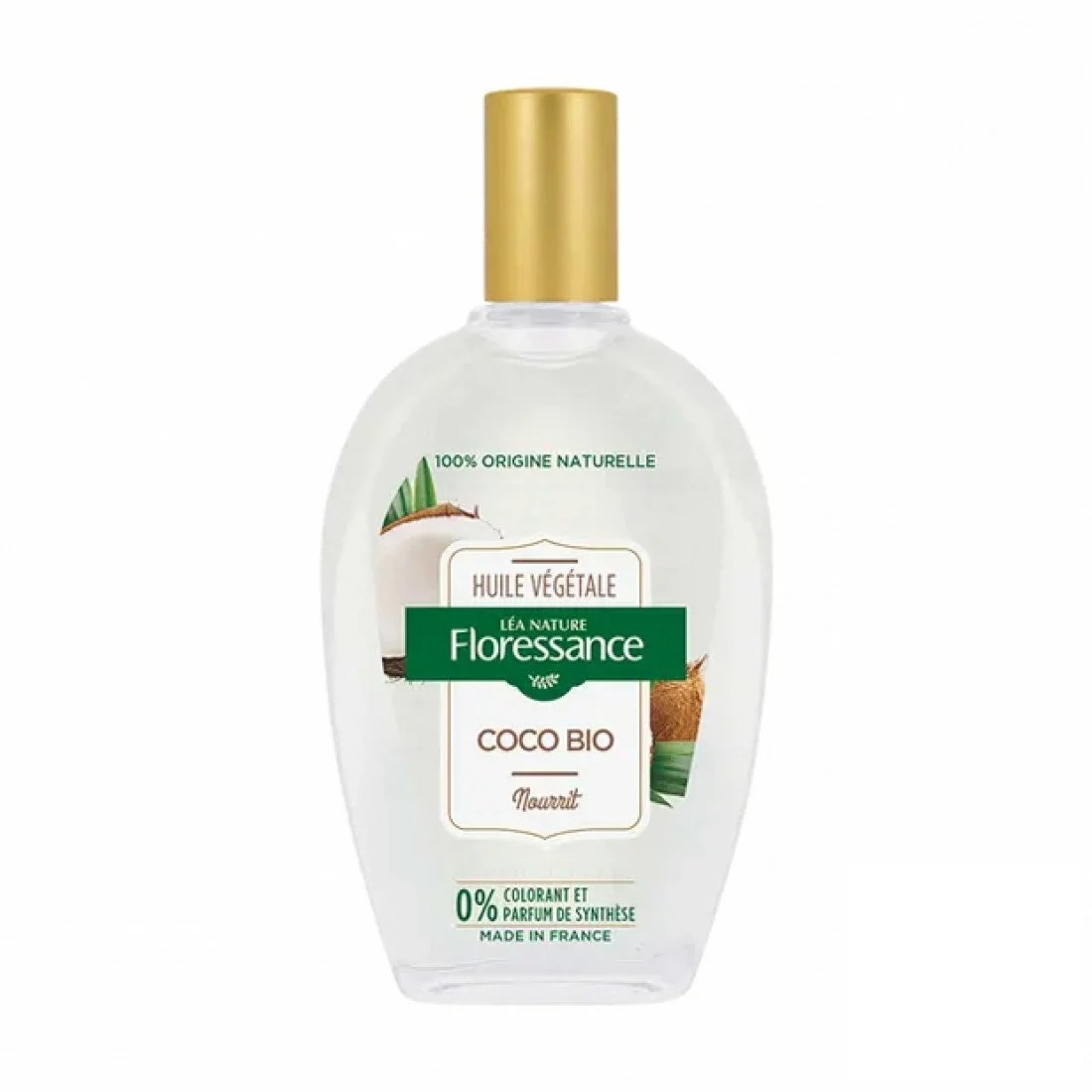 FLORESSANCE HUILE VEGETALE COCO BIO 50ML