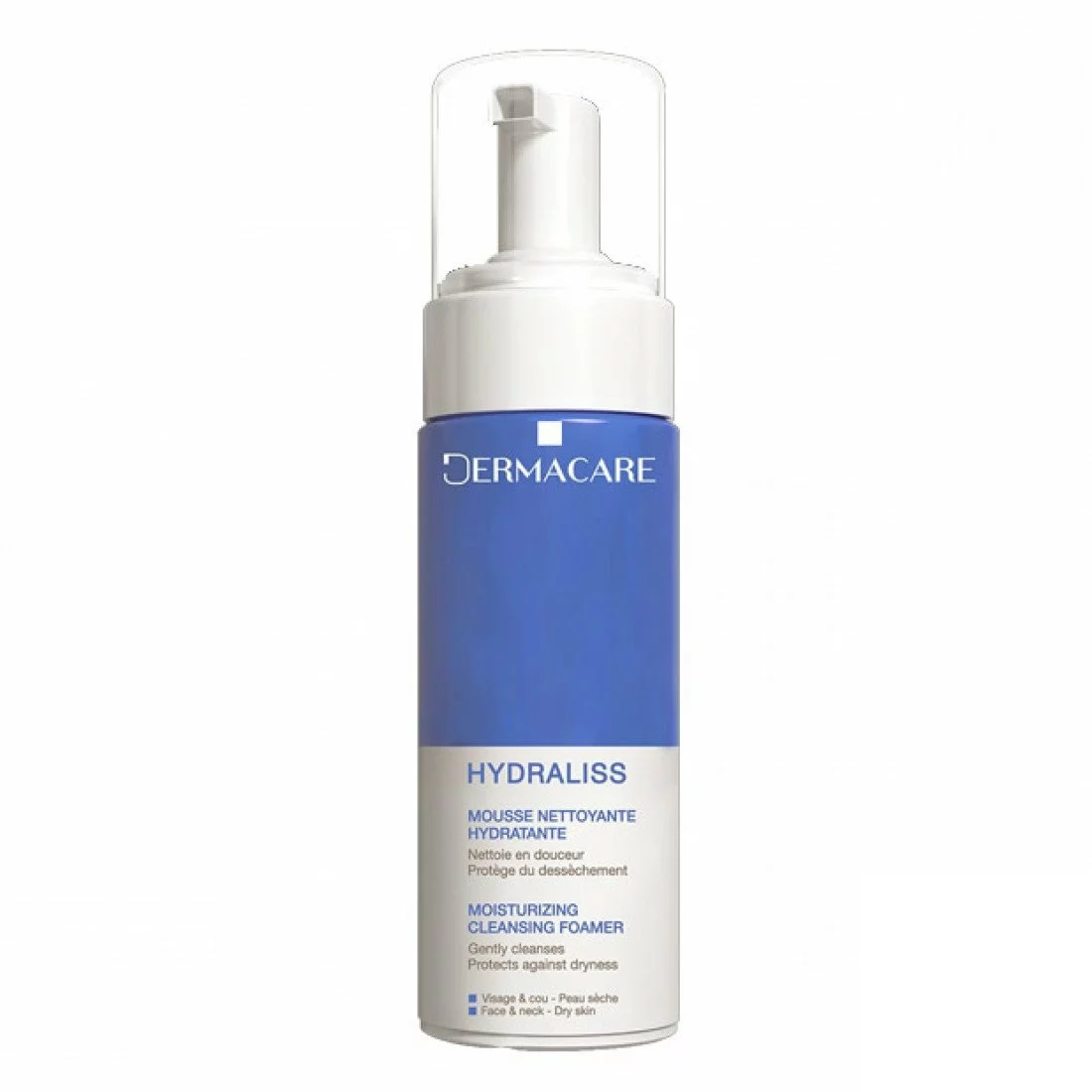 DERMACARE HYDRALISS MOUSSE NETTOYANTE HYDRATANTE 150ML