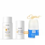 BABE Super Fluid SPF50 + STICK INVISIBLE SPF50 + DRIOSEC Roll On OFFERT