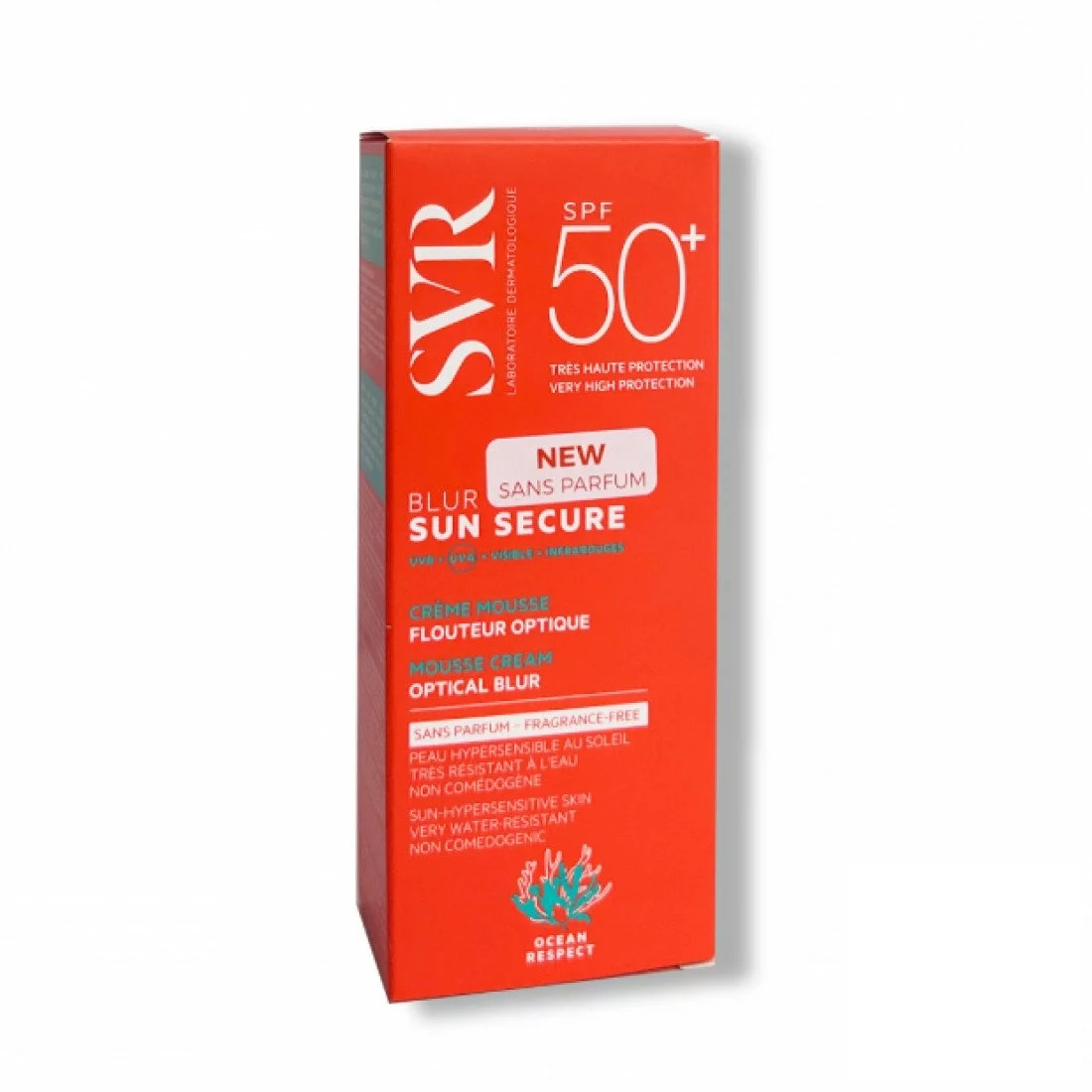 SVR SUN SECURE BLUR SPF50+ Sans Parfum